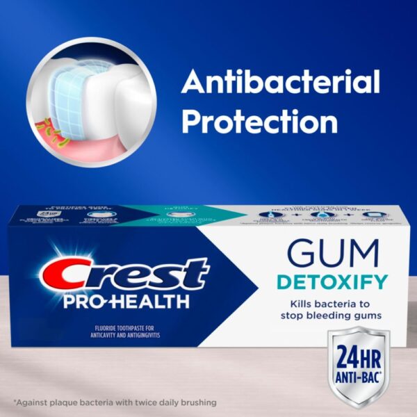 Crest Pro-Health Gum Detoxify Deep Clean Toothpaste 2.6 oz - Image 3