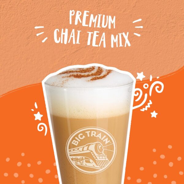 Big Train Decaf Spiced Chai Tea Latte Mix – 3.5 lb Bag - Image 3